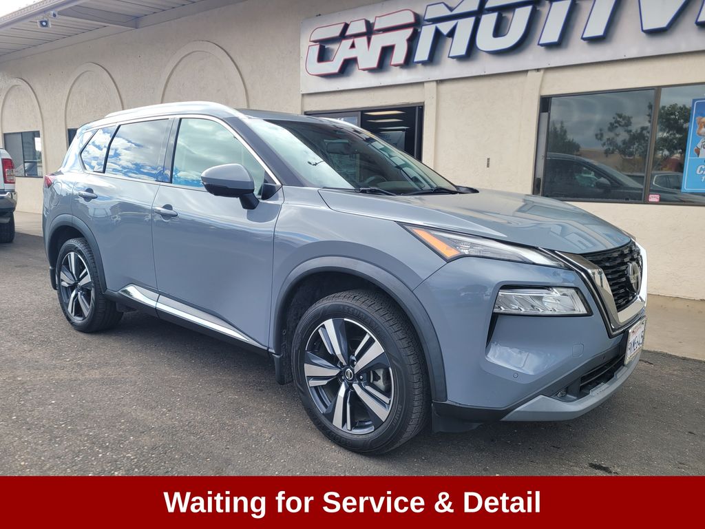 Boulder Gray Pearl, 2021 NISSAN ROGUE Image 