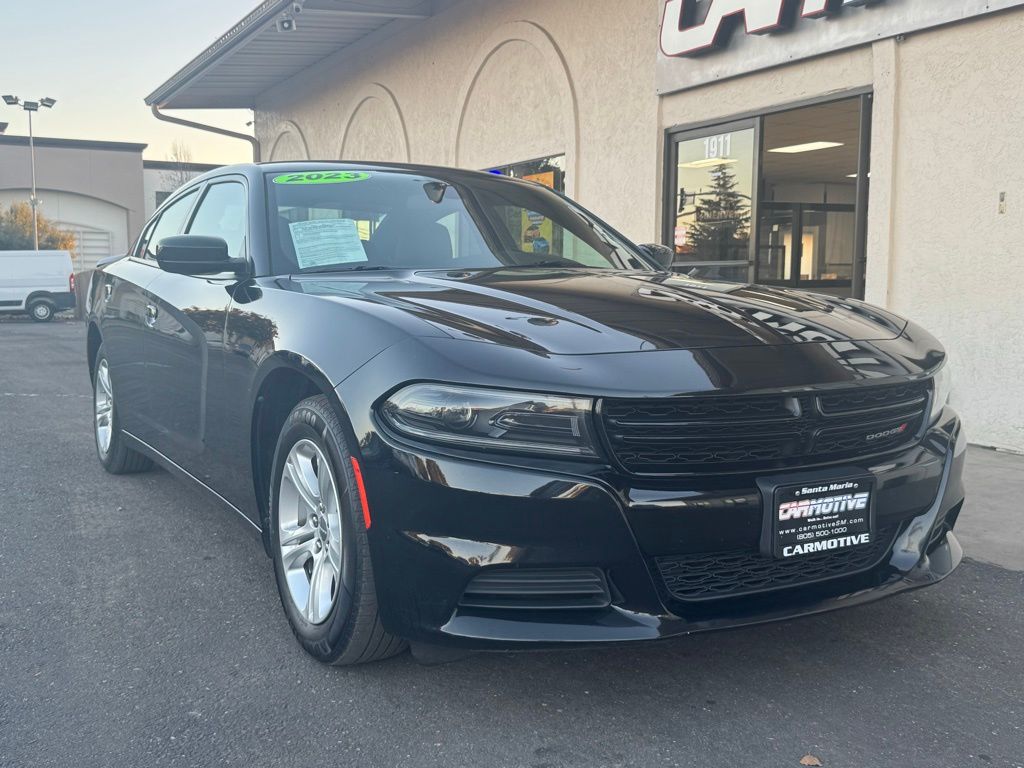 Pitch Black Clearcoat, 2023 DODGE CHARGER Image 