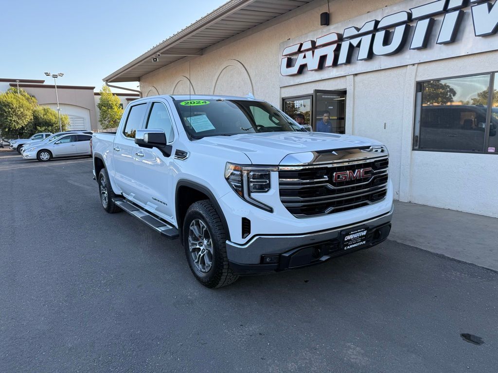 Summit White, 2024 GMC SIERRA 1500 Image 