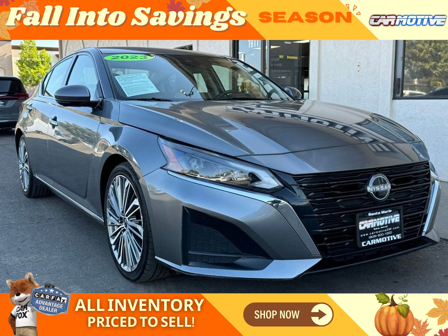 Gun Metallic, 2023 NISSAN ALTIMA Image 