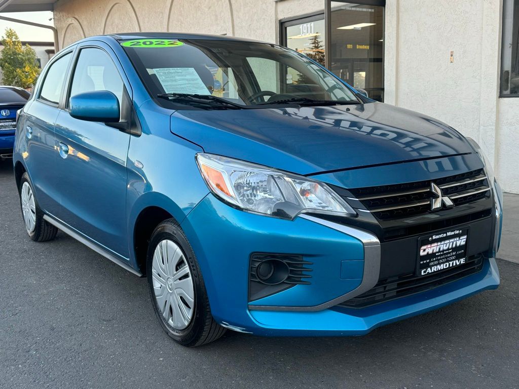 Sapphire Blue Metallic, 2022 MITSUBISHI MIRAGE Image 