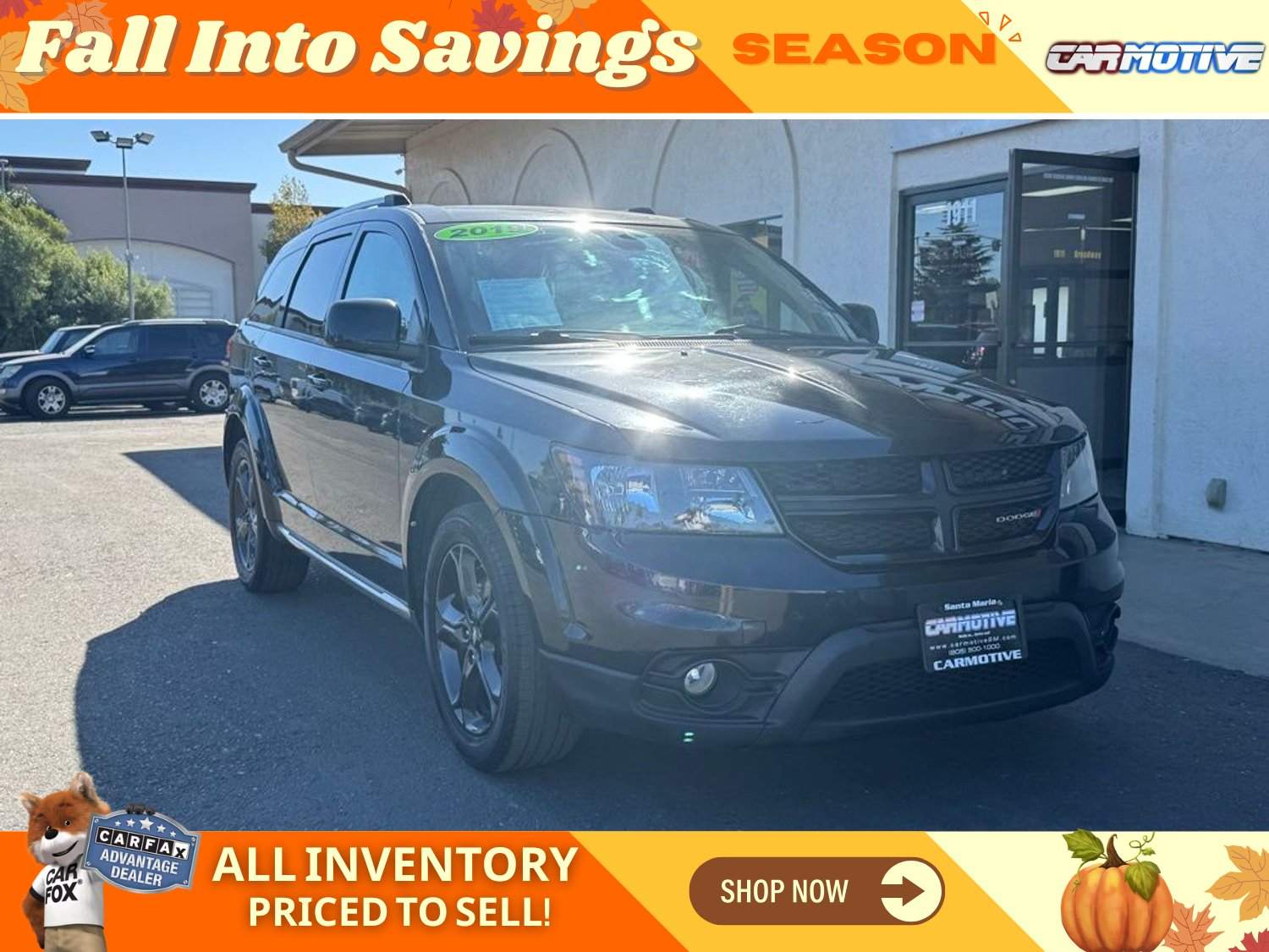 Pitch Black Clearcoat, 2019 DODGE JOURNEY Image 