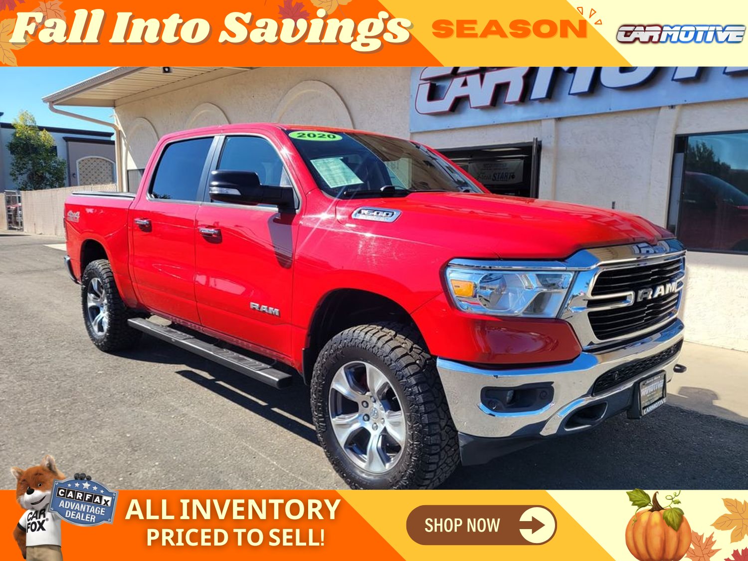 Flame Red Clearcoat, 2020 RAM 1500 Image 