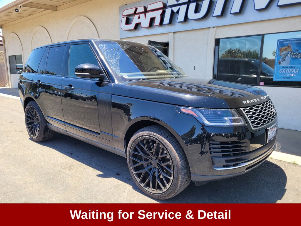 Black, 2019 LAND ROVER RANGE ROVER Image 