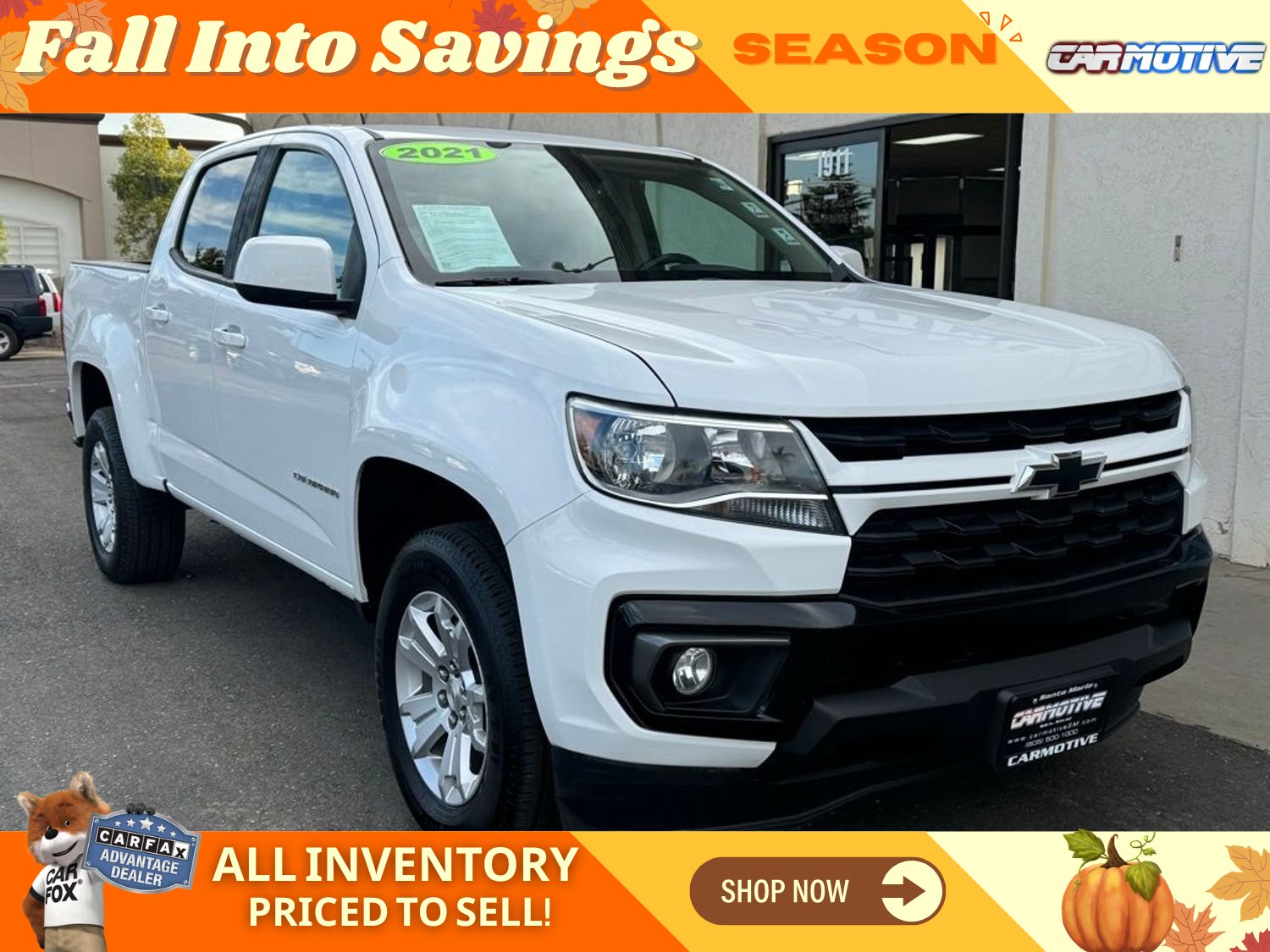 Summit White, 2021 CHEVROLET COLORADO Image 