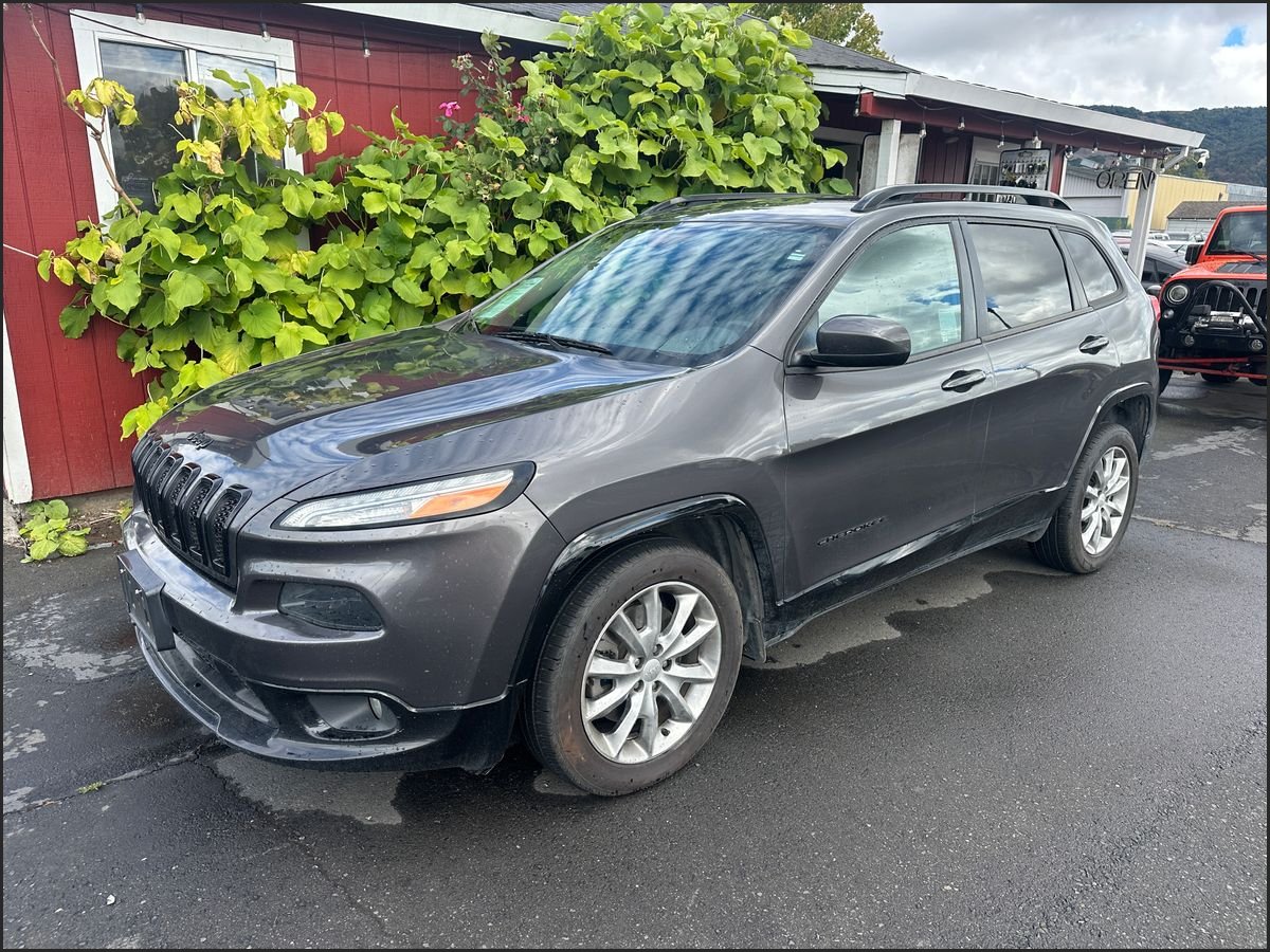 GRAY, 2018 JEEP CHEROKEE Image 