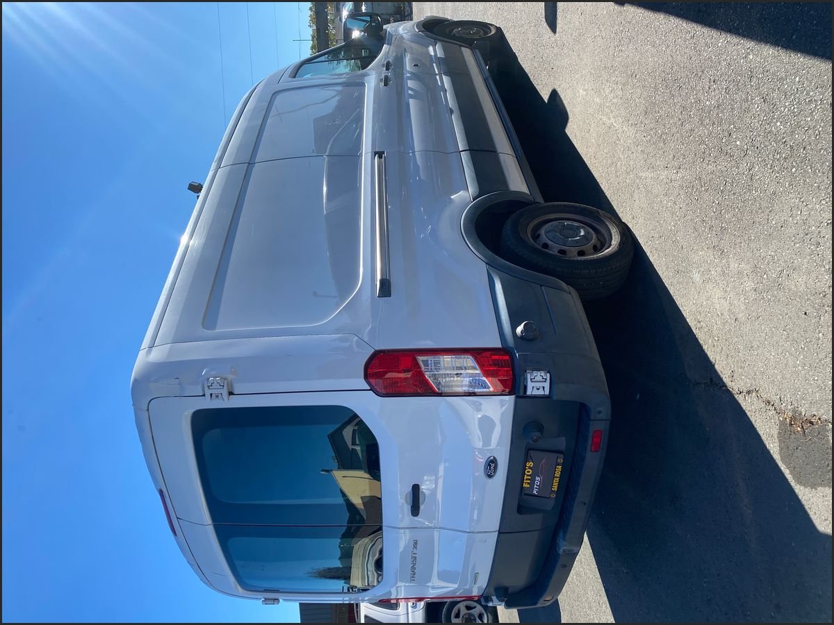 WHITE, 2015 FORD TRANSIT 350 VAN Image 