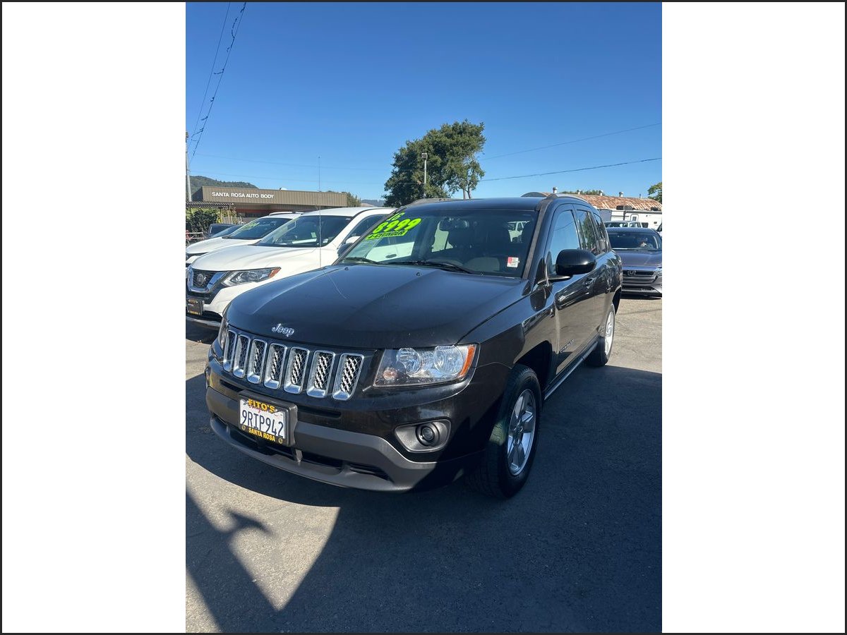 BLACK, 2016 JEEP COMPASS Image 1