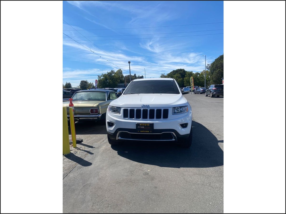 WHITE, 2016 JEEP GRAND CHEROKEE Image 
