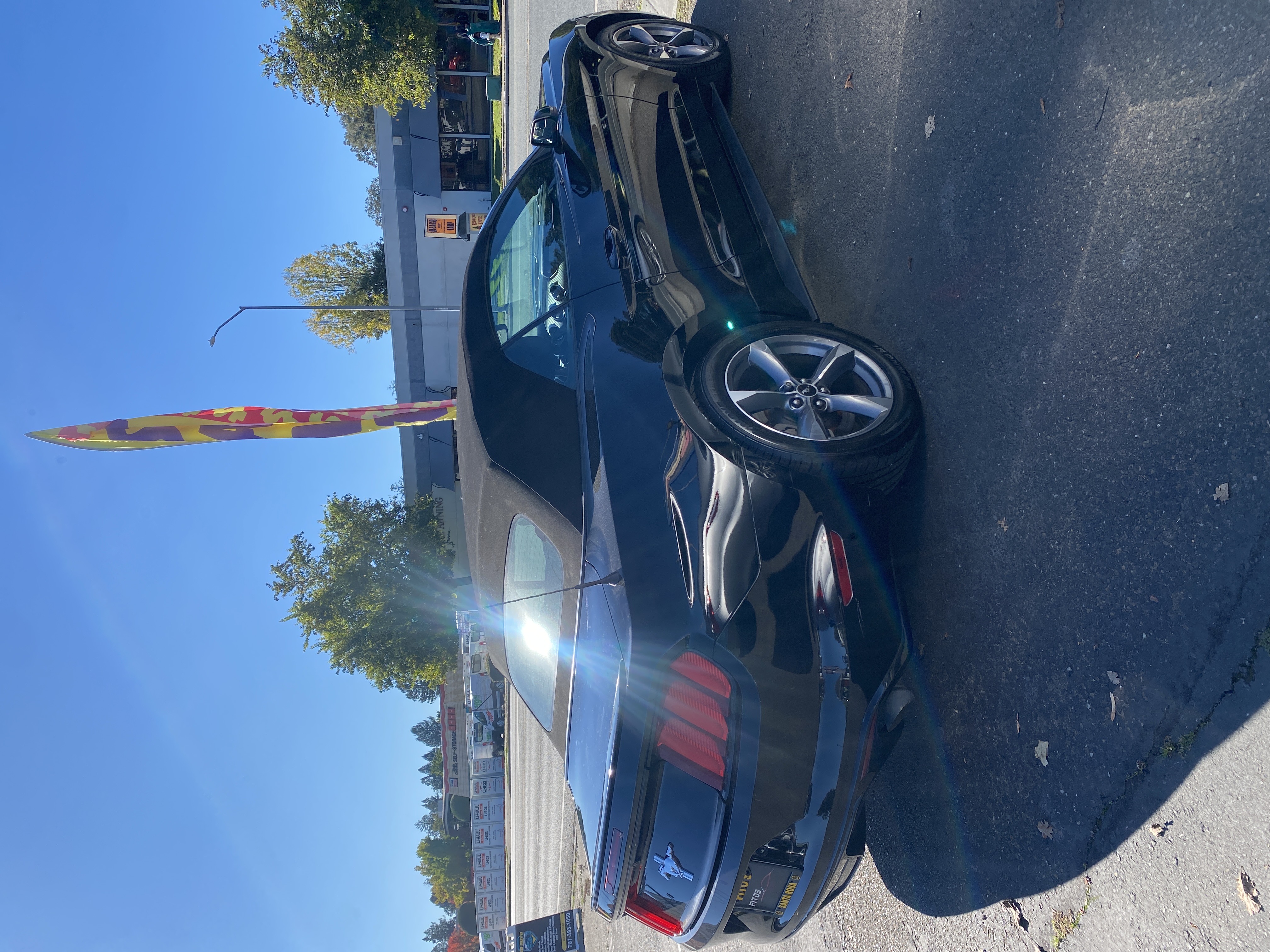 BLACK, 2015 FORD MUSTANG Thumnail Image 2