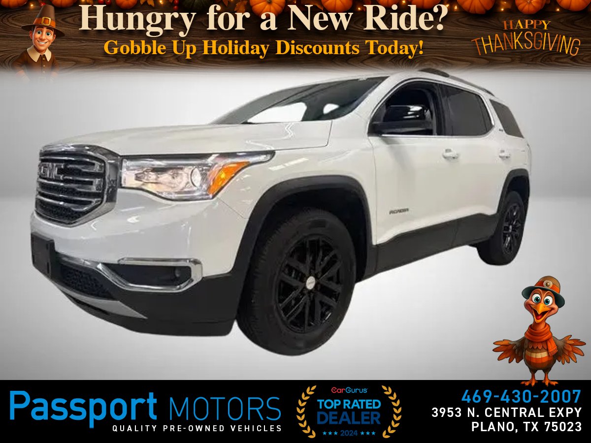 WHITE, 2019 GMC ACADIA Image