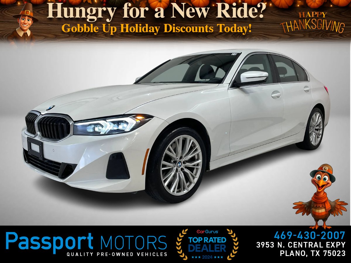 WHITE, 2024 BMW 3 SERIES Image