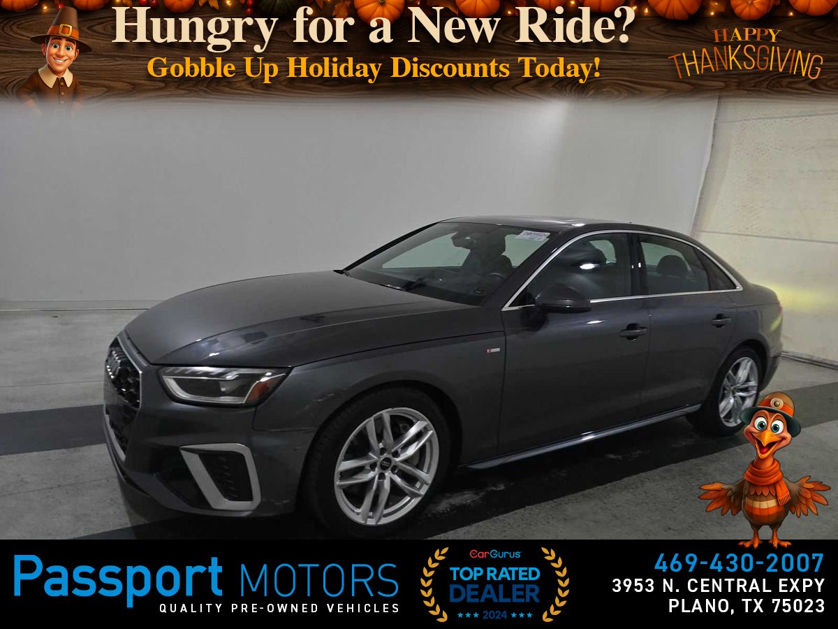 GREY, 2022 AUDI A4/SPORT/PREMIUM PLUS/BANG&OLUFSEN SOUND Image 