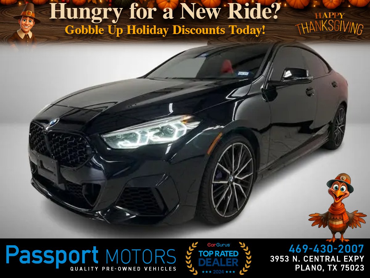 BLACK, 2022 BMW M235 XDRIVE Image 