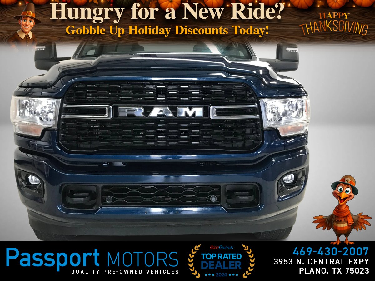 BLUE, 2024 RAM 2500 CREW CAB/SPORT EDITION/LEVEL 1 PKG/ALPINE SOUND Image