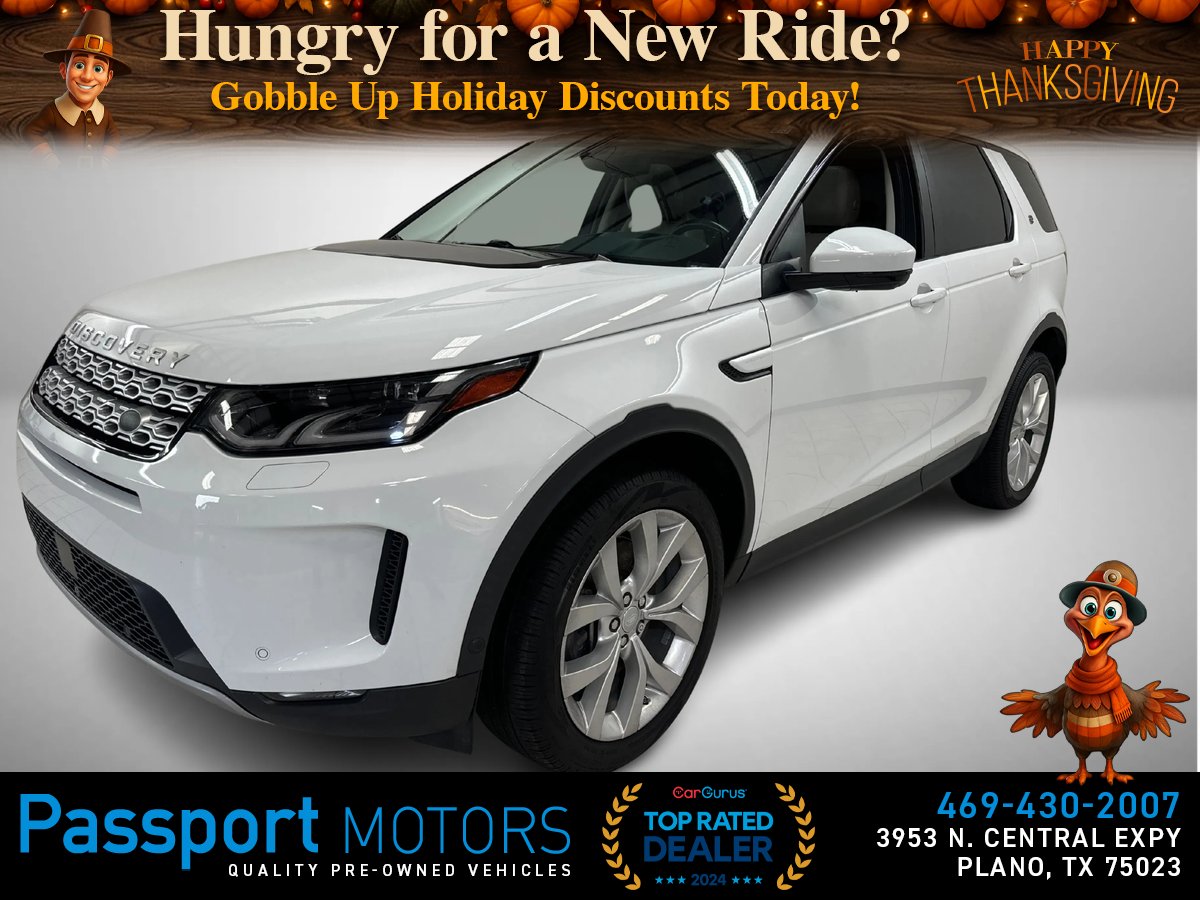 WHITE, 2021 LAND ROVER DISCOVERY SPORT/HEADS UP DISPLAY/PNAO ROOF Image 