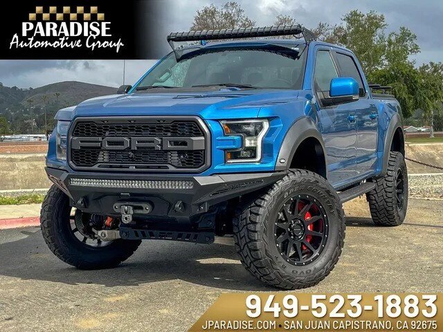 BLUE, 2019 FORD F-150 Image 