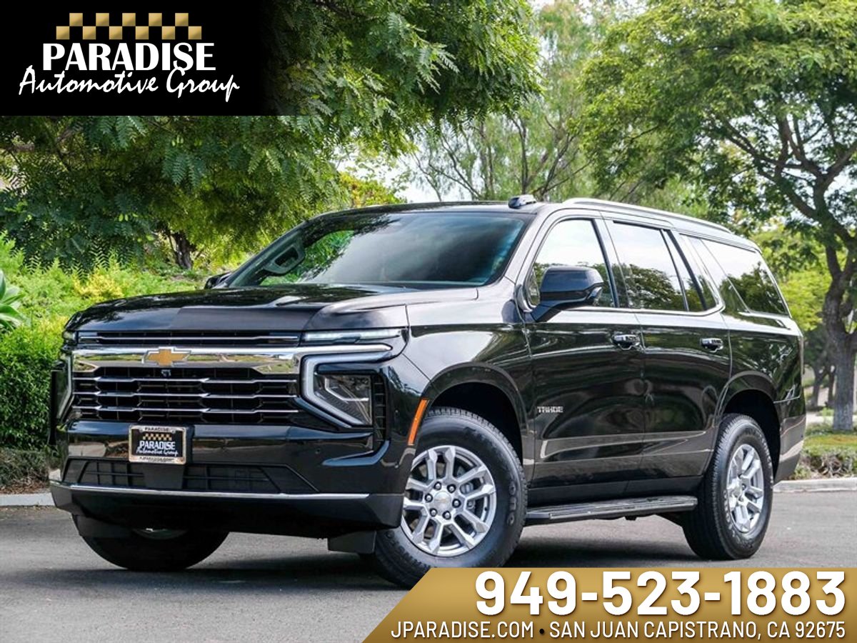 BLACK, 2025 CHEVROLET TAHOE Image 