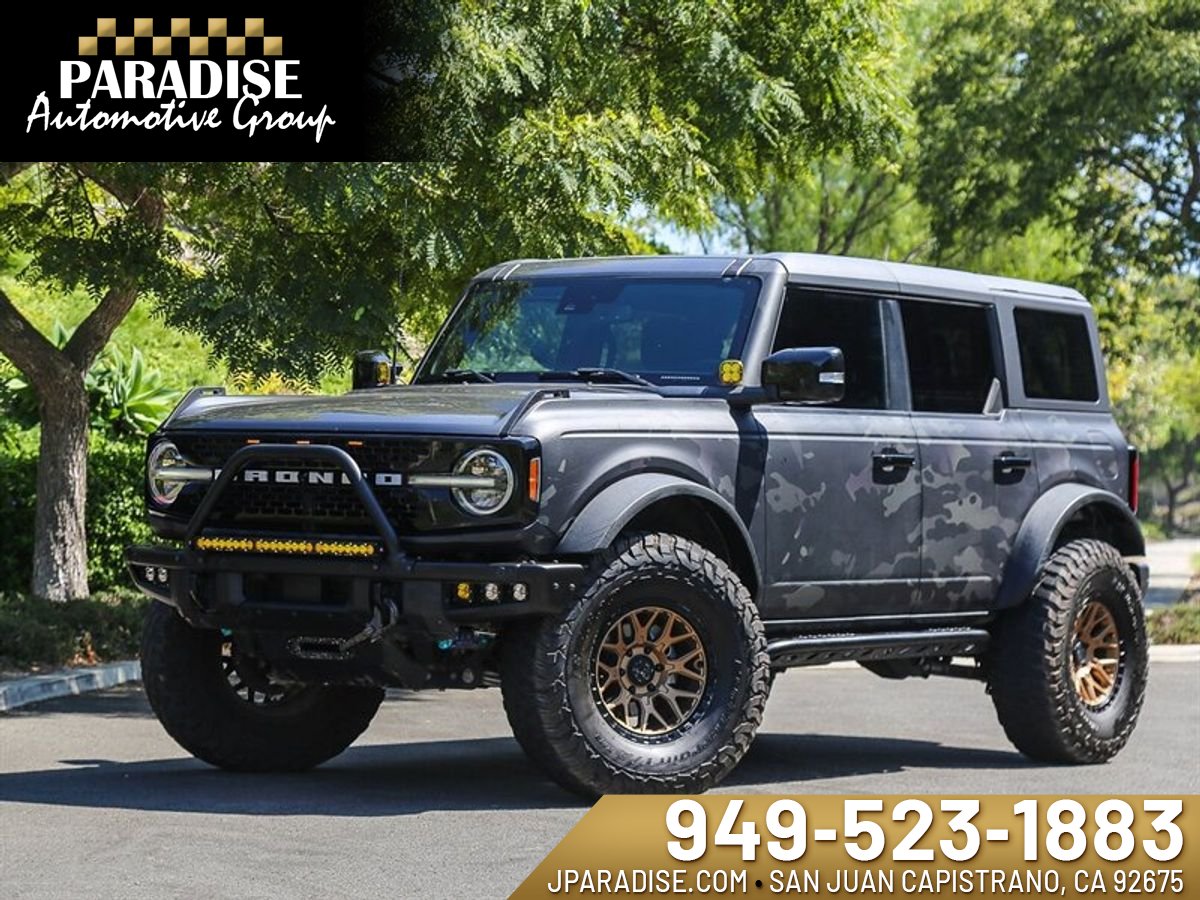 GRAY, 2021 FORD BRONCO Image 