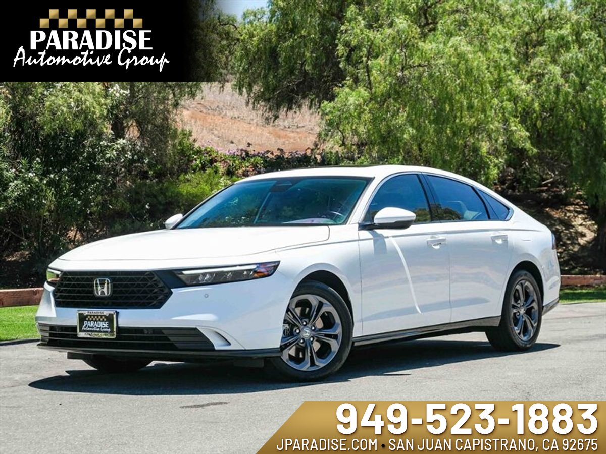 WHITE, 2024 HONDA ACCORD HYBRID Image 