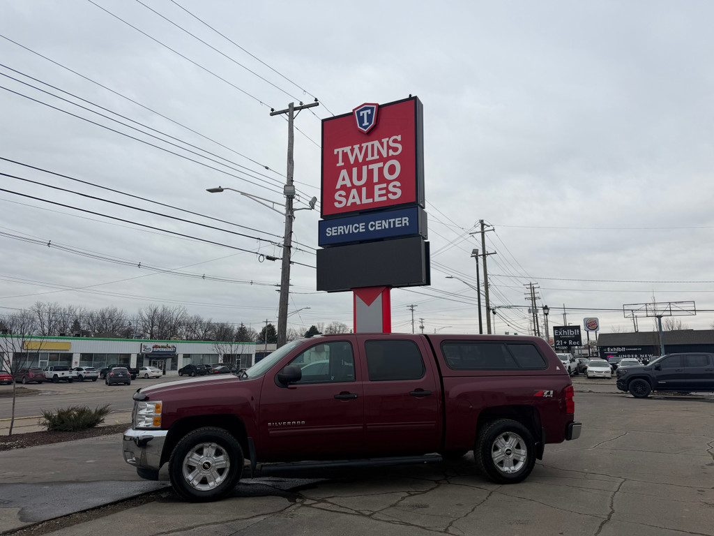 2013 CHEVROLET SILVERADO 1500 CREW CAB for sale in LANSING