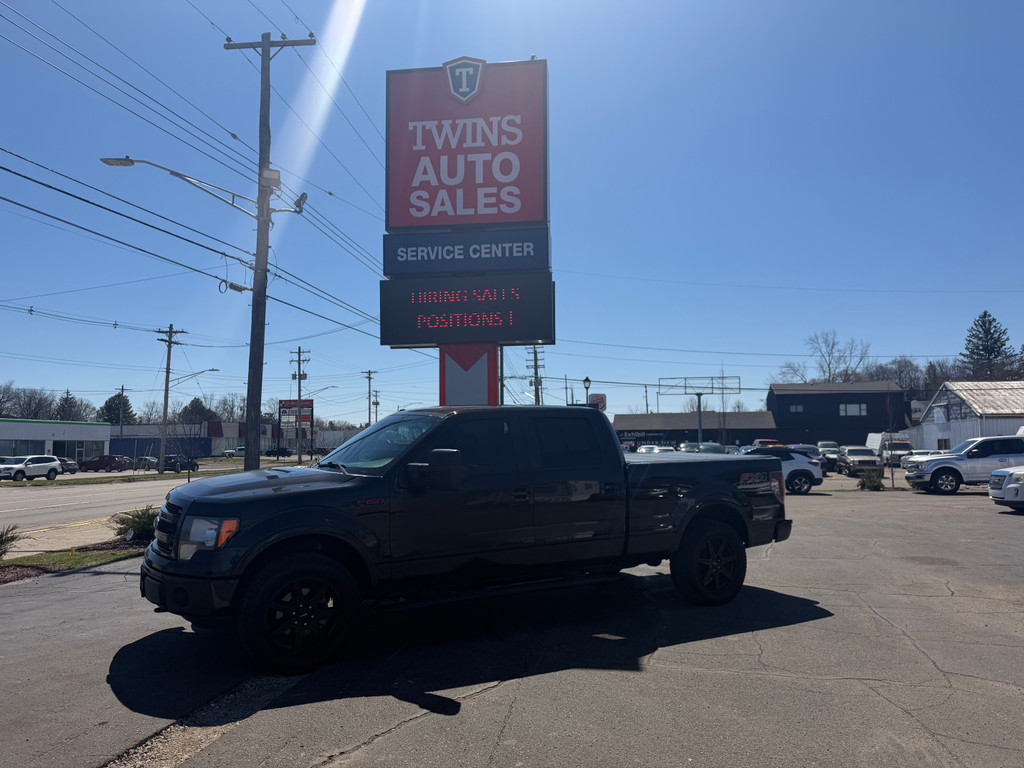 2013 FORD F150 SUPERCREW CAB for sale in LANSING