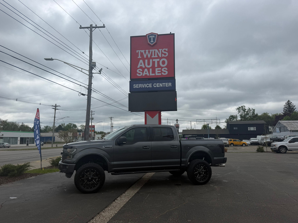 2016 FORD F150 SUPERCREW CAB for sale in LANSING