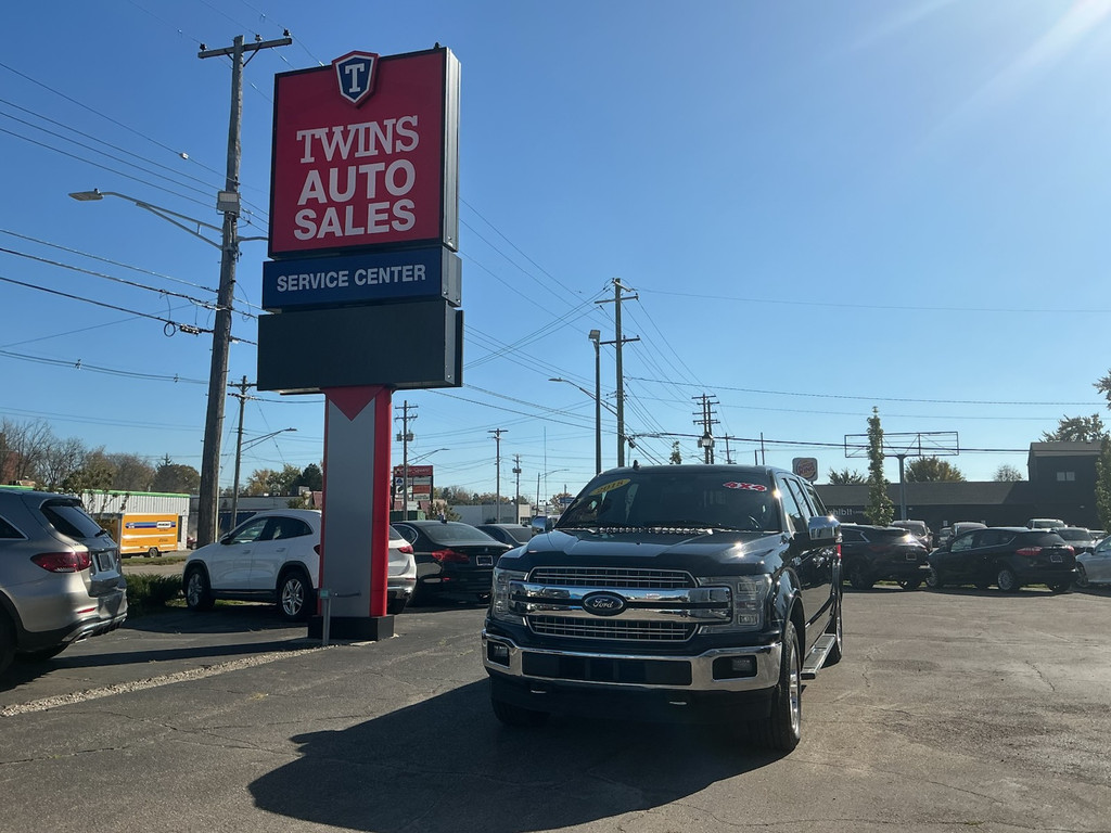 2018 FORD F150 SUPERCREW CAB for sale in LANSING
