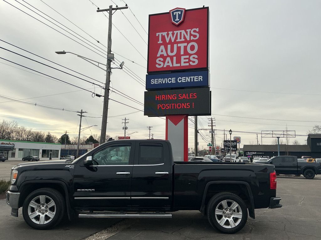 2015 GMC SIERRA 1500 DOUBLE CAB for sale in LANSING