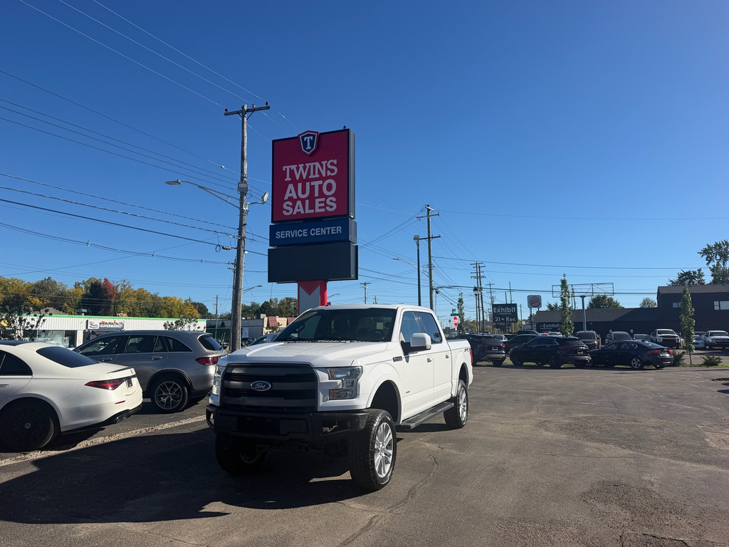 2015 FORD F150 SUPERCREW CAB for sale in LANSING