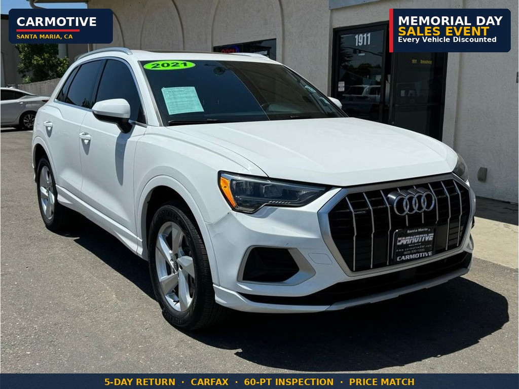 2021 AUDI Q3 for sale in SANTA MARIA