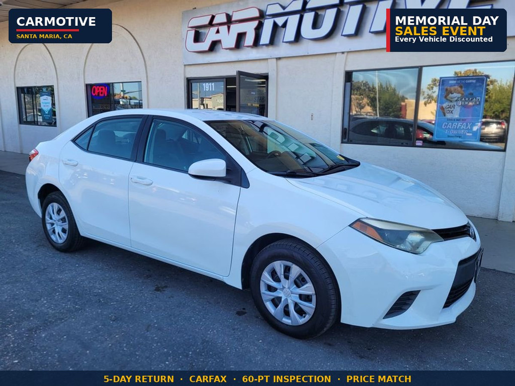 2014 TOYOTA COROLLA for sale in SANTA MARIA