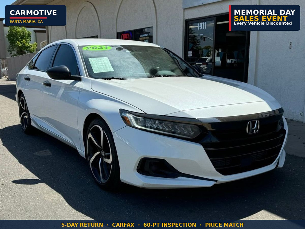 2021 HONDA ACCORD for sale in SANTA MARIA