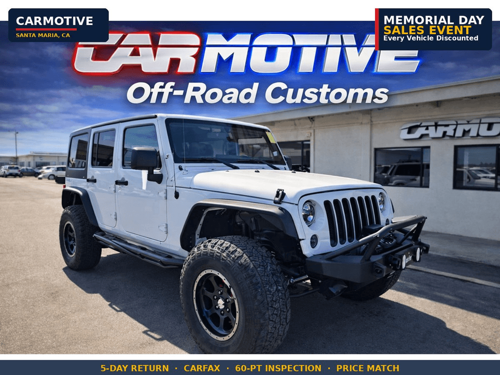 2016 JEEP WRANGLER for sale in SANTA MARIA
