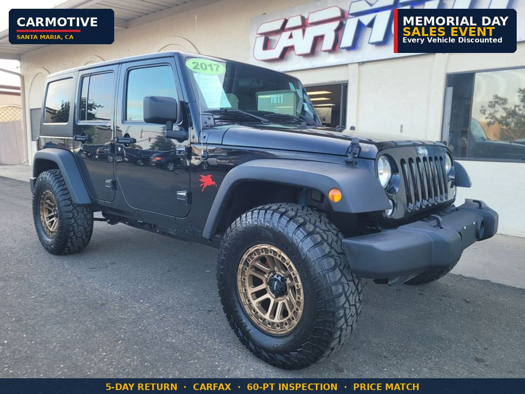 2017 JEEP WRANGLER for sale in SANTA MARIA