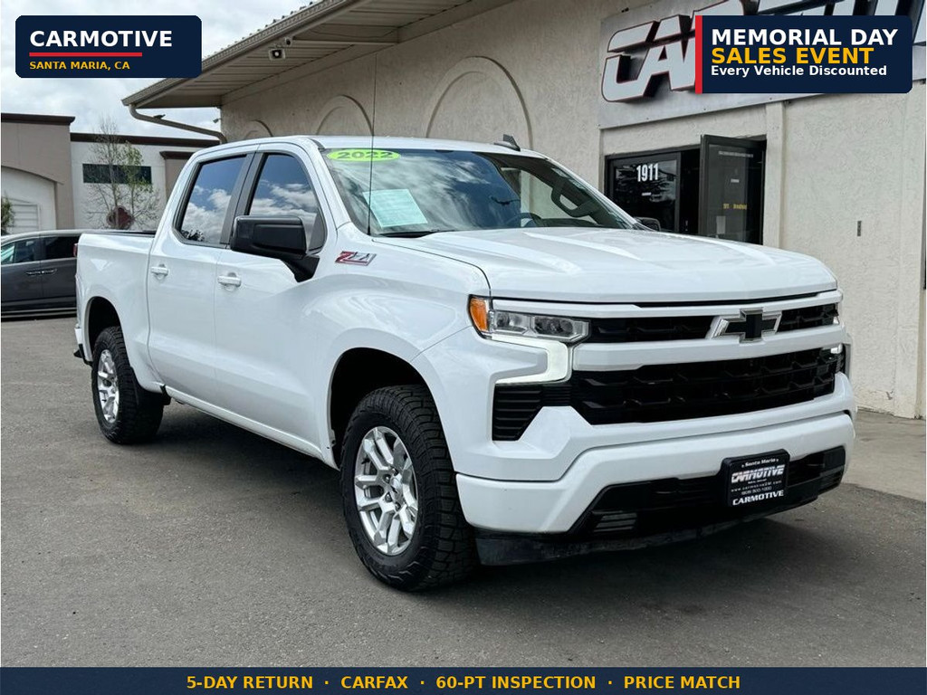2022 CHEVROLET SILVERADO 1500 for sale in SANTA MARIA