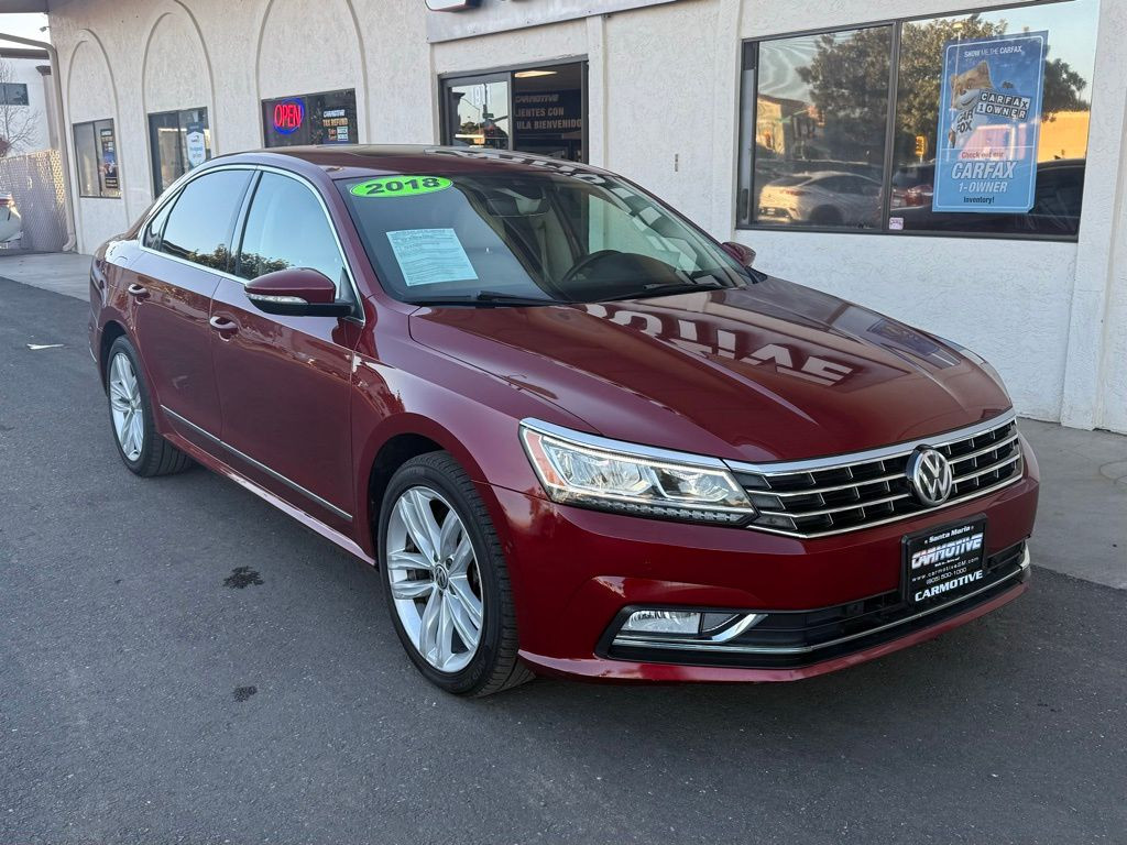 2018 VOLKSWAGEN PASSAT for sale in SANTA MARIA