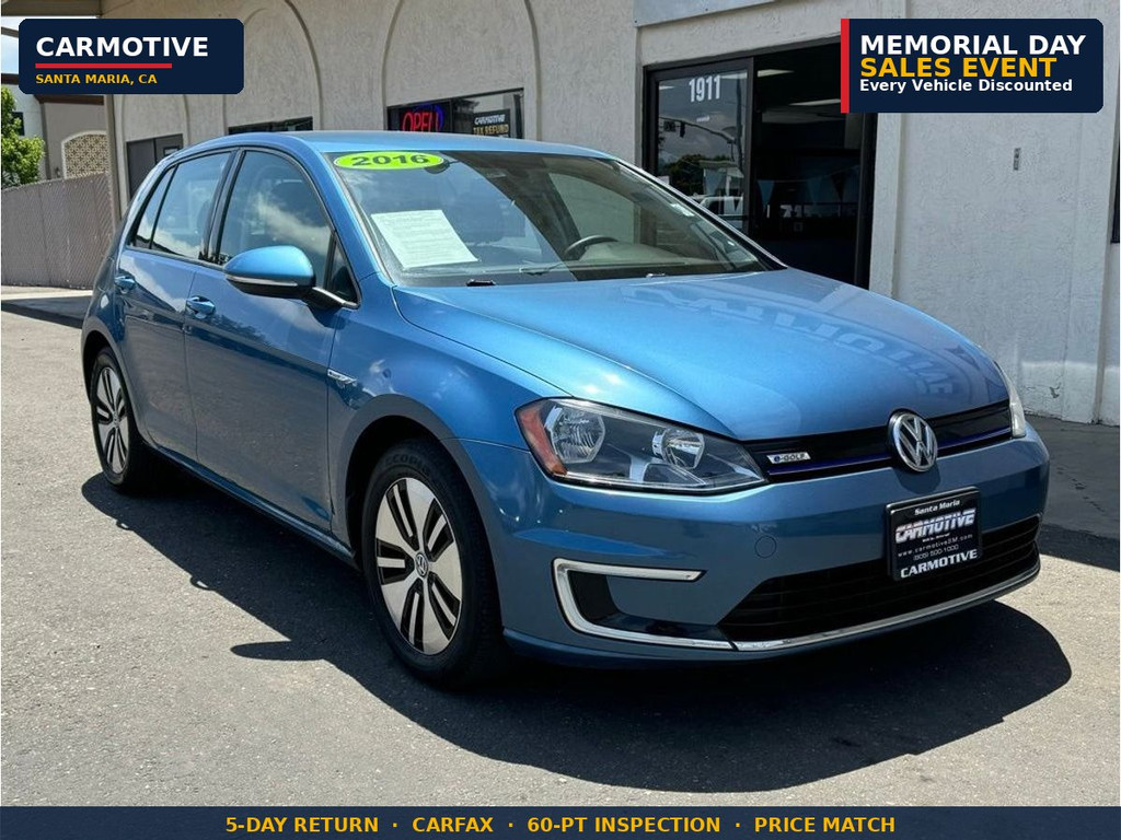 2016 VOLKSWAGEN E-GOLF for sale in SANTA MARIA