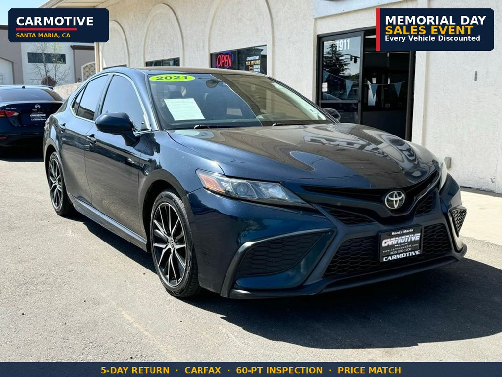 2021 TOYOTA CAMRY for sale in SANTA MARIA