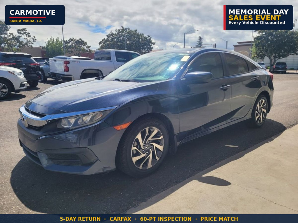 2017 HONDA CIVIC for sale in SANTA MARIA