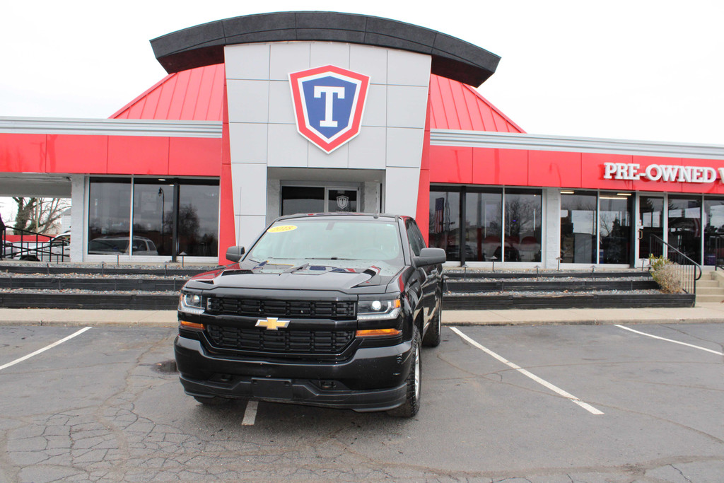 2018 CHEVROLET SILVERADO 1500 DOUBLE CAB for sale in TAYLOR