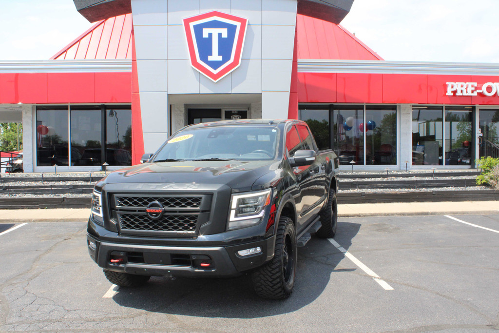 2020 NISSAN TITAN CREW CAB for sale in TAYLOR