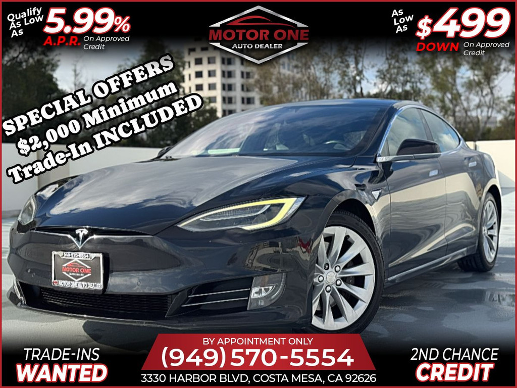 2017 TESLA MODEL S 75 for sale in COSTA MESA