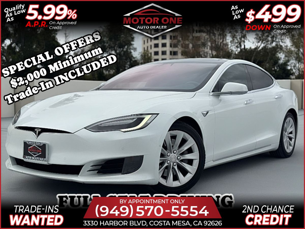 2016 TESLA MODEL S 75 SEDAN 4D for sale in COSTA MESA