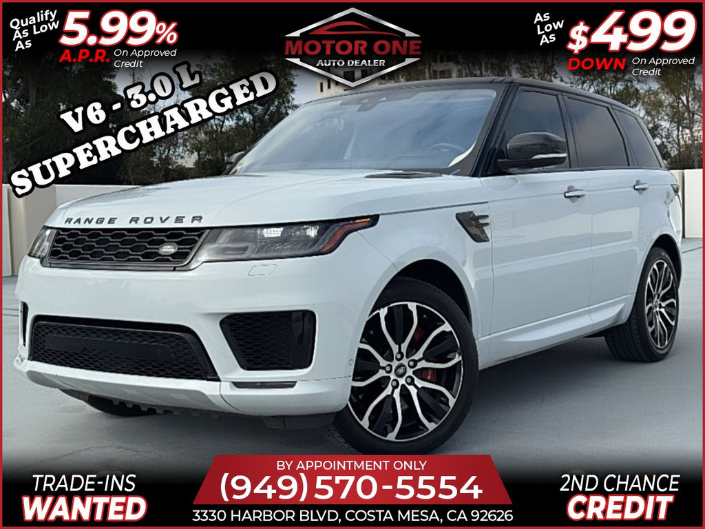 2019 LAND ROVER RANGE ROVER SPORT for sale in COSTA MESA
