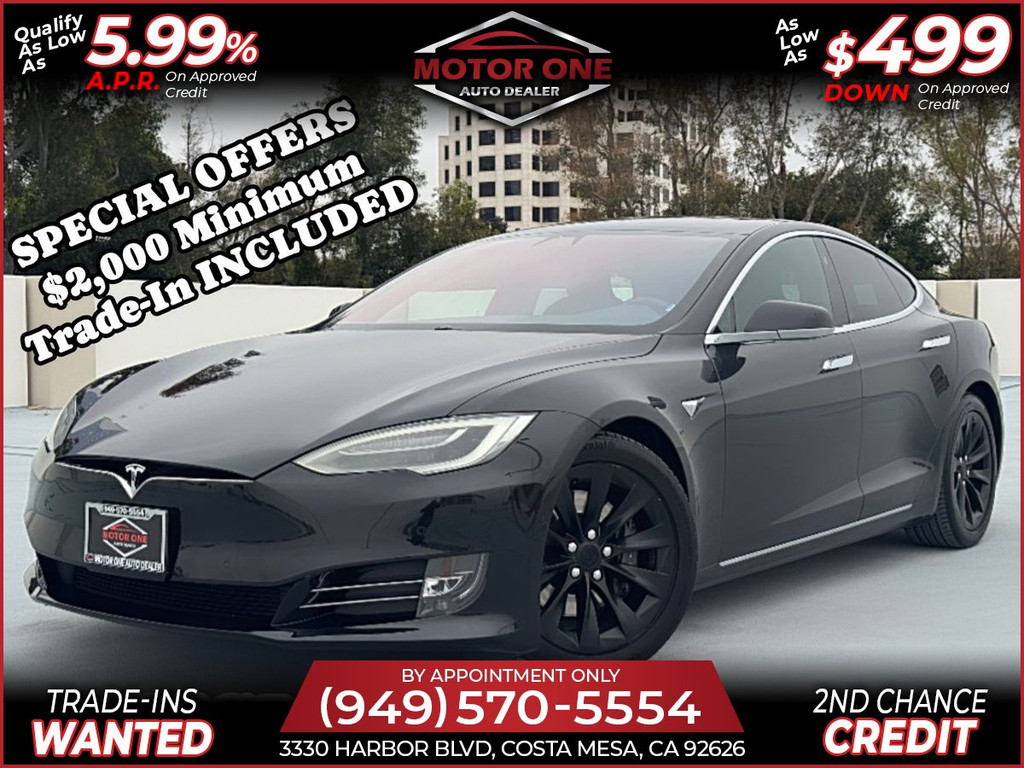 2017 TESLA MODEL S 100D AWD for sale in COSTA MESA
