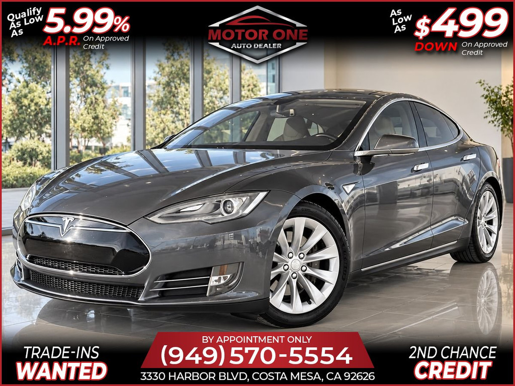 2013 TESLA MODEL S PERFORMANCE P85 for sale in COSTA MESA