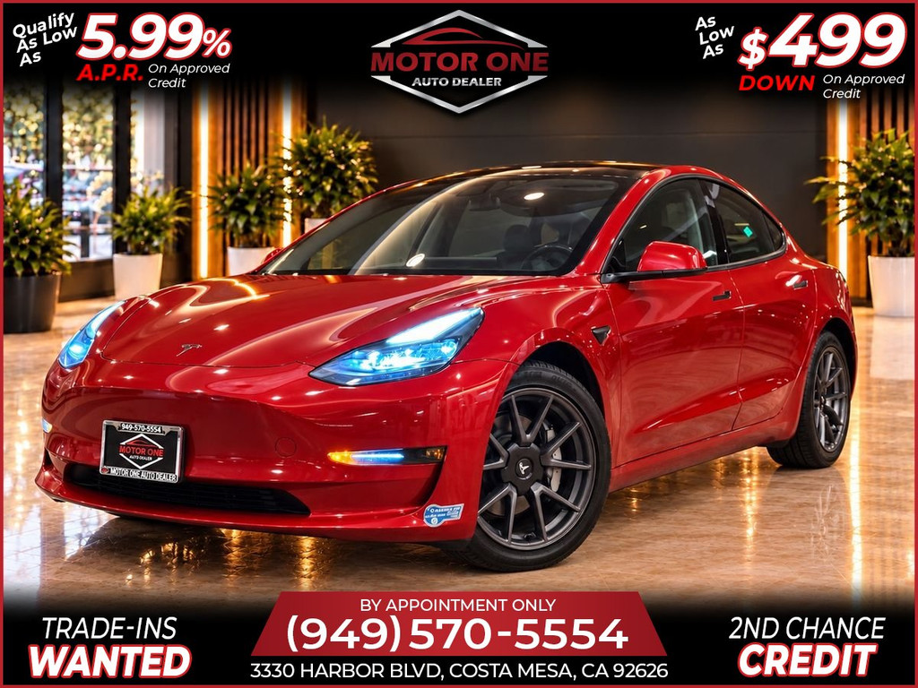 2021 TESLA MODEL 3 LONG RANGE - DUAL MOTOR for sale in COSTA MESA