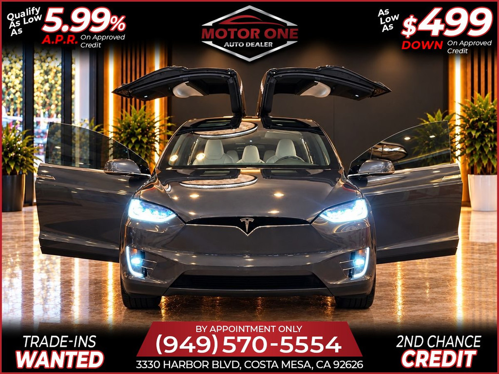 2016 TESLA MODEL X 90D for sale in COSTA MESA