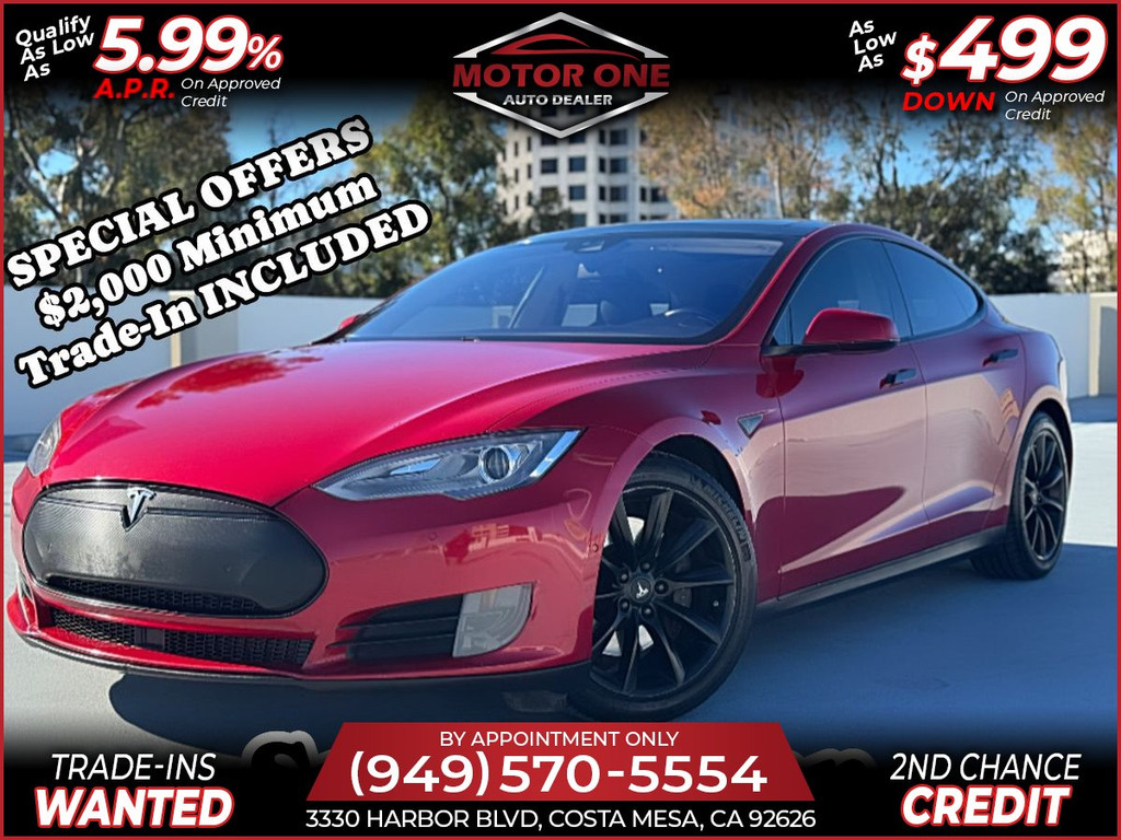 2016 TESLA MODEL S for sale in COSTA MESA